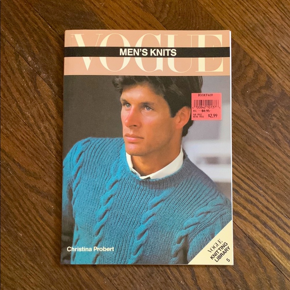 Vogue Knitting Men’s Knits book
